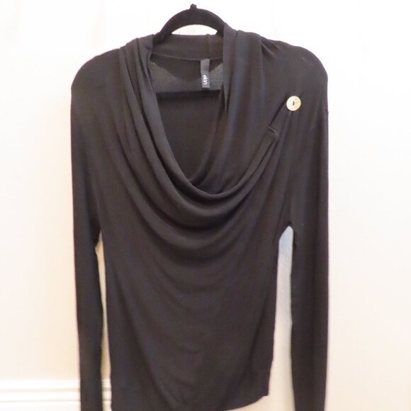 Elan Cowl-Neck Cardigan - M - Picture 1 of 4